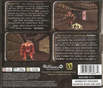 Final Doom (US) box cover back